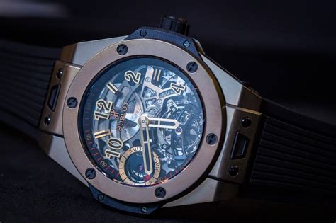 hublot magic gold tourbillon|Hublot Magic Gold 5 day Tourbillon Big Bang .